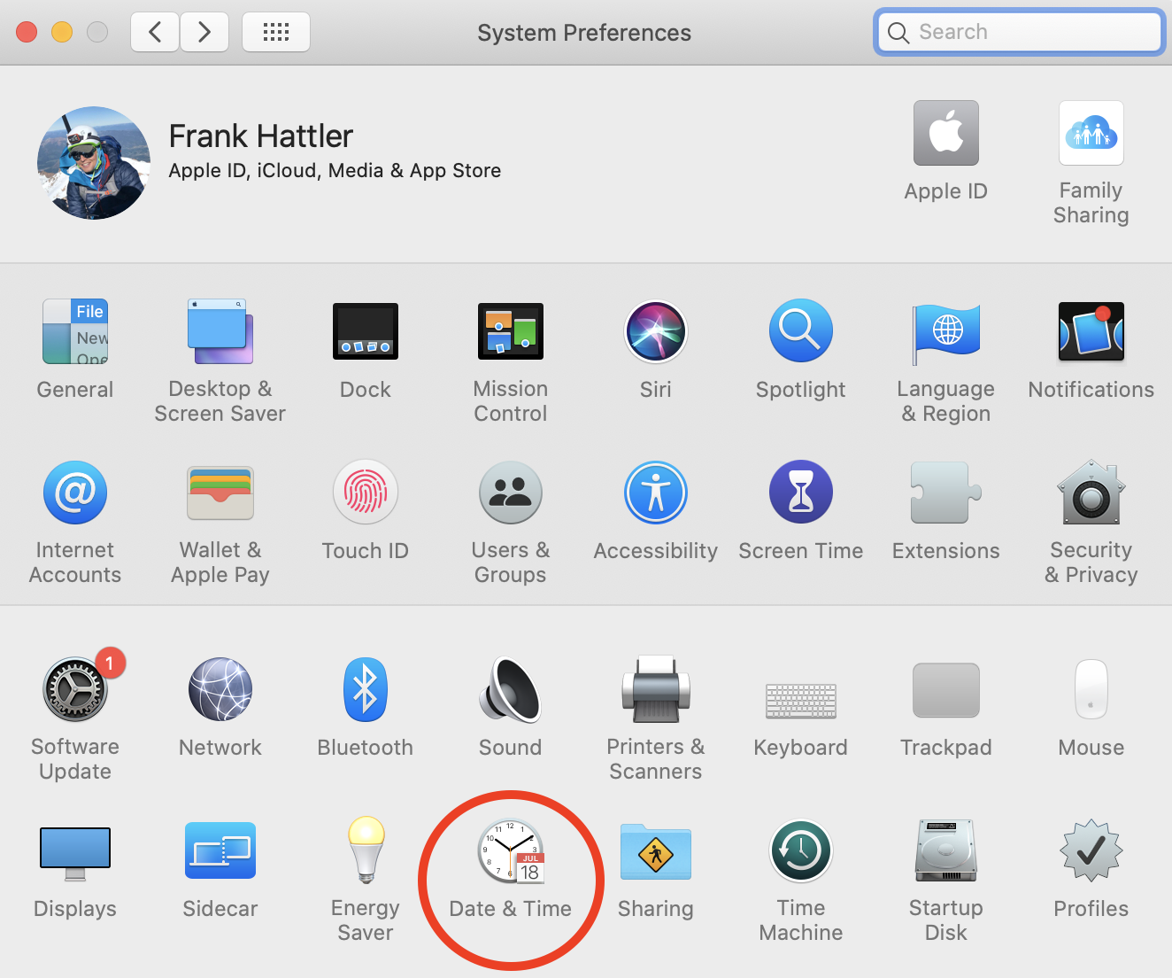 Syncing MacBook and iPad Date & Time